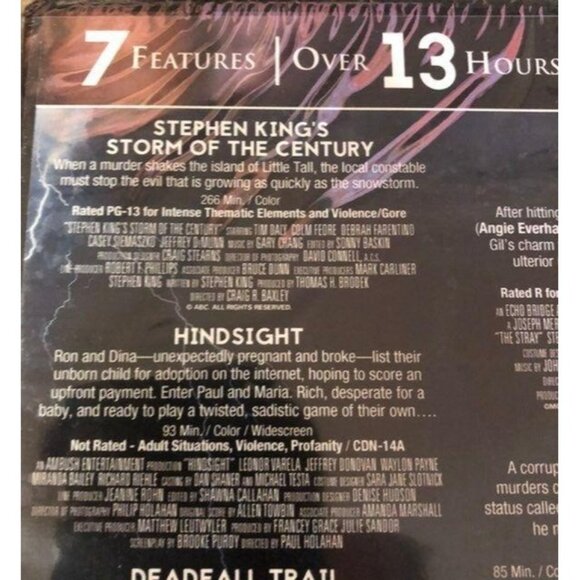 Stephen King Storm of The Century DVD New Sealed - Picture 5 of 9